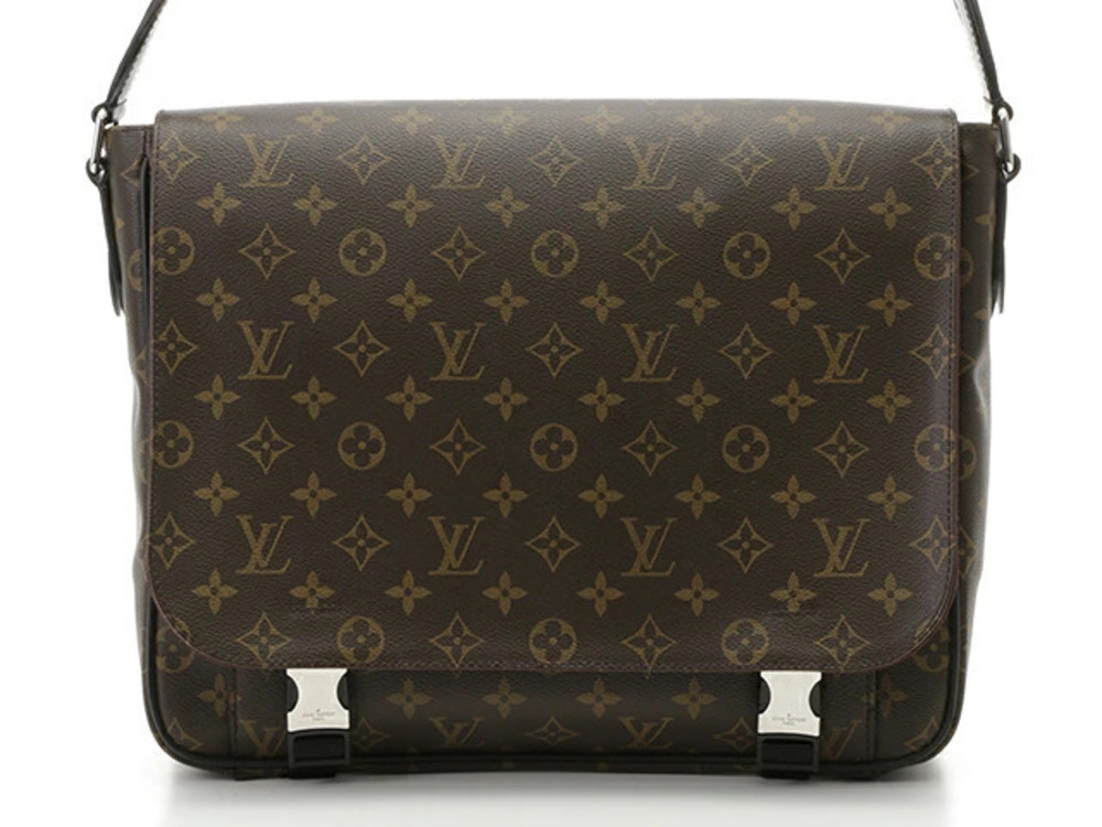 LOUIS VUITTON Bag Shoulder Clarence Monogram Macassar Brown